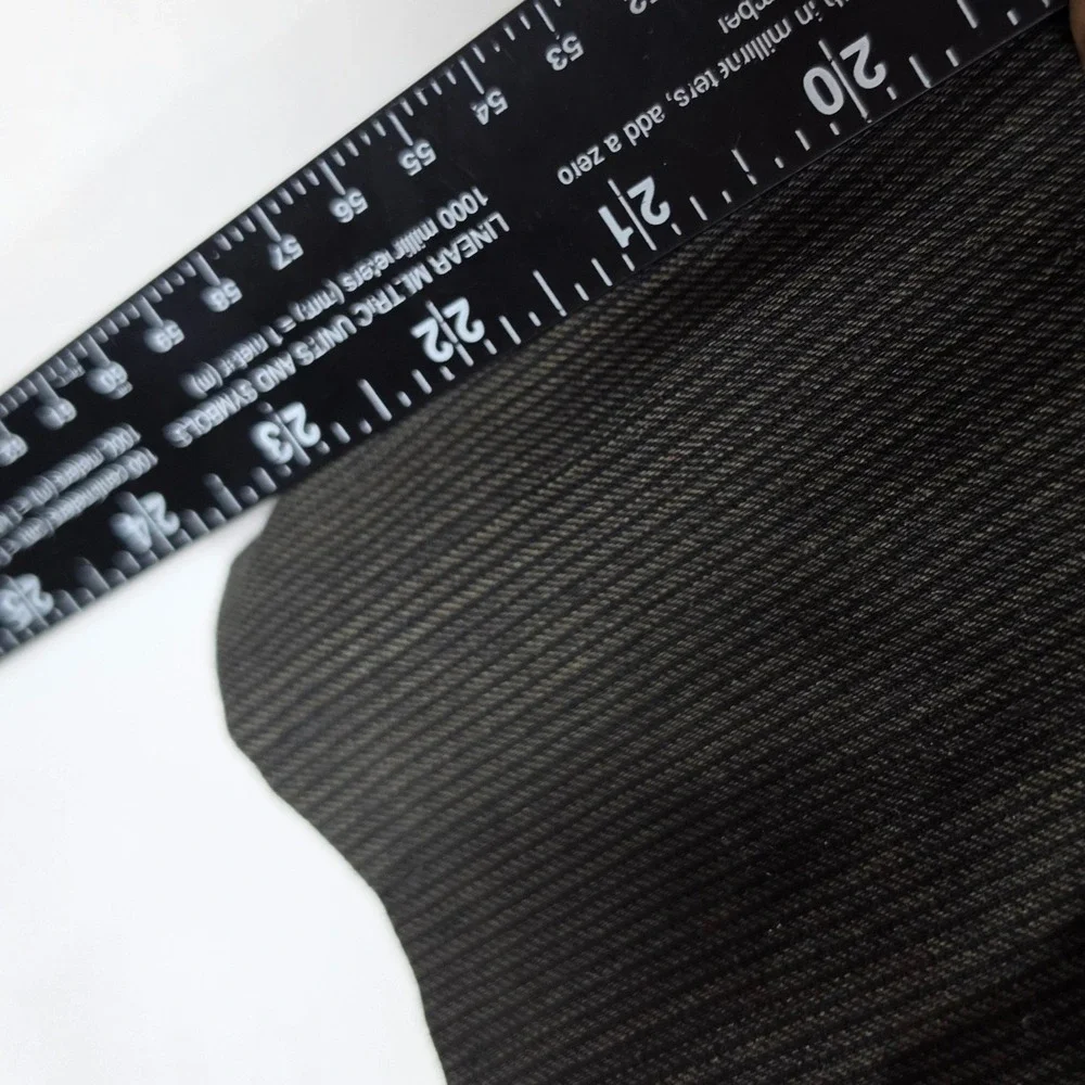 VTG Monsieur‎ Givenchy Blazer 38S 100% Worsted Wool Charcoal Pinstripe Jacket